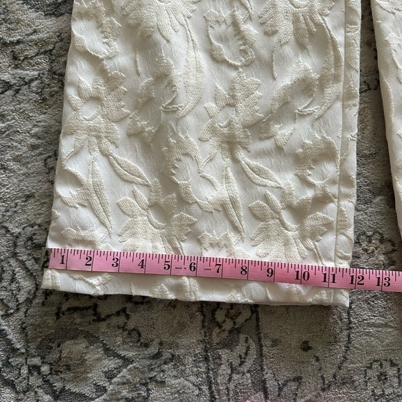 Alexis  Sz XS Venetia Strapless Wide Leg Jumpsuit Floral Jacquard *NO BELT NWT - Picture 11 of 11